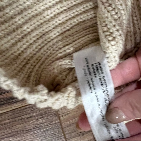 Zara Contrast Knit Bubble Sleeve Sweater - Picture 9 of 13